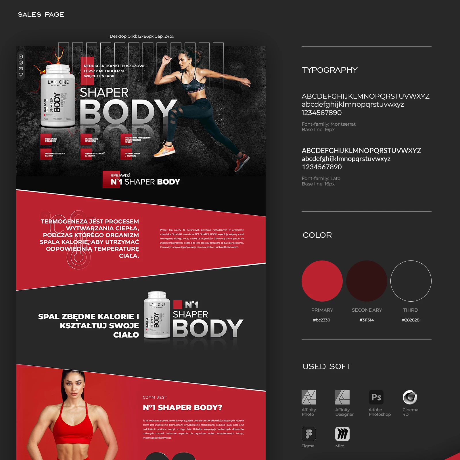 Webdesign, printdesign