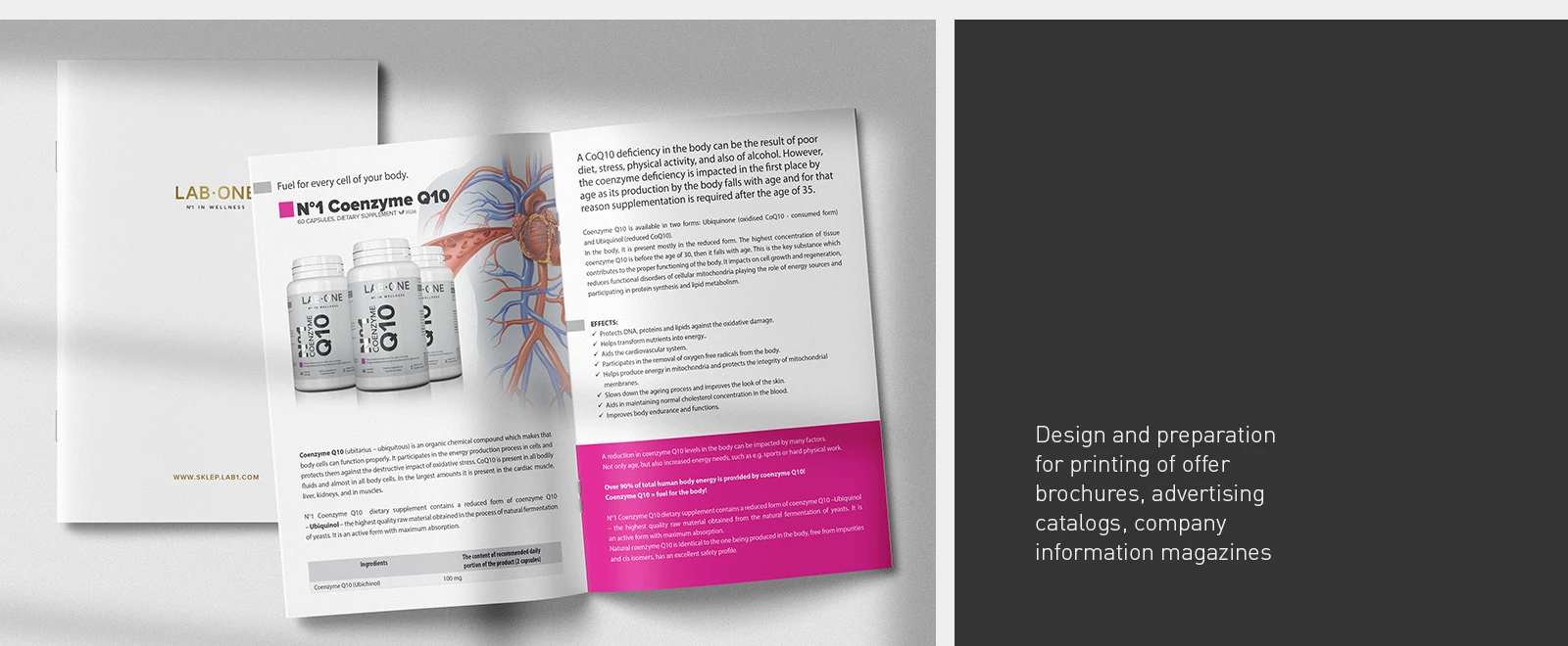 Webdesign, printdesign